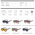YAMEIZE Retro Pilot Sunglasses Women Men's Glasses Vintage Oversized Male Eyeglasses Yellow Lens Driving Oculos De Sol Masculino. 