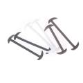 【ALLGOOD】12Pcs Elastic Free Tying No Tie Lazy Silicone Shoelace Dress Shoe Laces. 