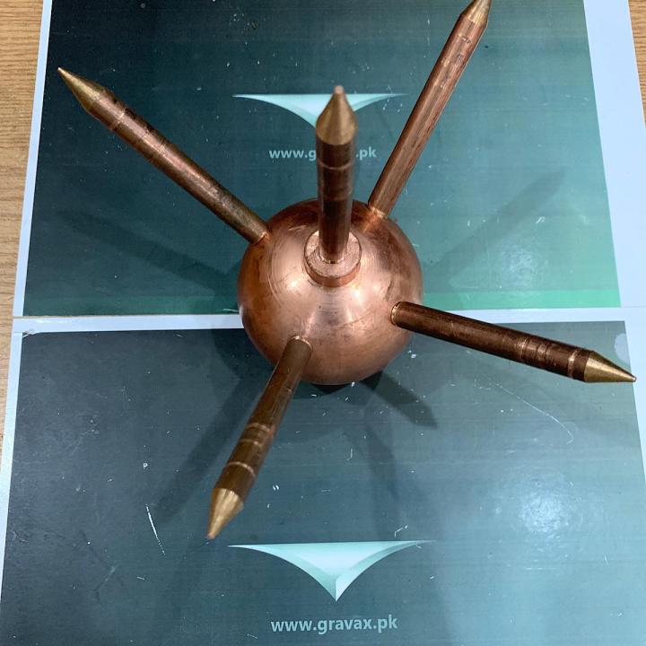 Copper Lightning Arrester Earth gola
