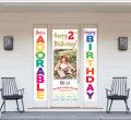 Custom 1st Birthday Music X Stand Banner, Custom Birthday Banner, Step and Repeat Backdrop, Picture Backdrop Photo, Vinyl Party Backdrop panaflex bilal. 