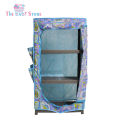 Plastic Baby Wardrobe with 3 Shelves & Pocket – Best Quality, Foldable Storage. 
