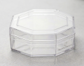 Caralic Glass Jewelary and Accessories Box Case, Storage Case Transparent. 