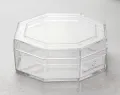 Caralic Glass Jewelary and Accessories Box Case, Storage Case Transparent. 