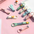 Kiss Lovely 3pcs Pedicure Tools Stainless Steel Pink Nails Clippers Pedicure Set For Woman BX3702. 