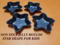 Pack of 4 Pcs - Non Stick Jelly moulds 4.5 inch baking cake cookies kids fun bakery cake use for parties. 