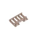 5 Slot Rail Cover With Wire Loom Fix Flashlight Tail Switch for Almost Tail Switch Like M300 M600 PEQ-15 16A etc Quard Rail. 