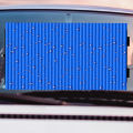 Sun Protection Car Window Shades Perforation-Free Rolling Curtain for Baby and Adults. 