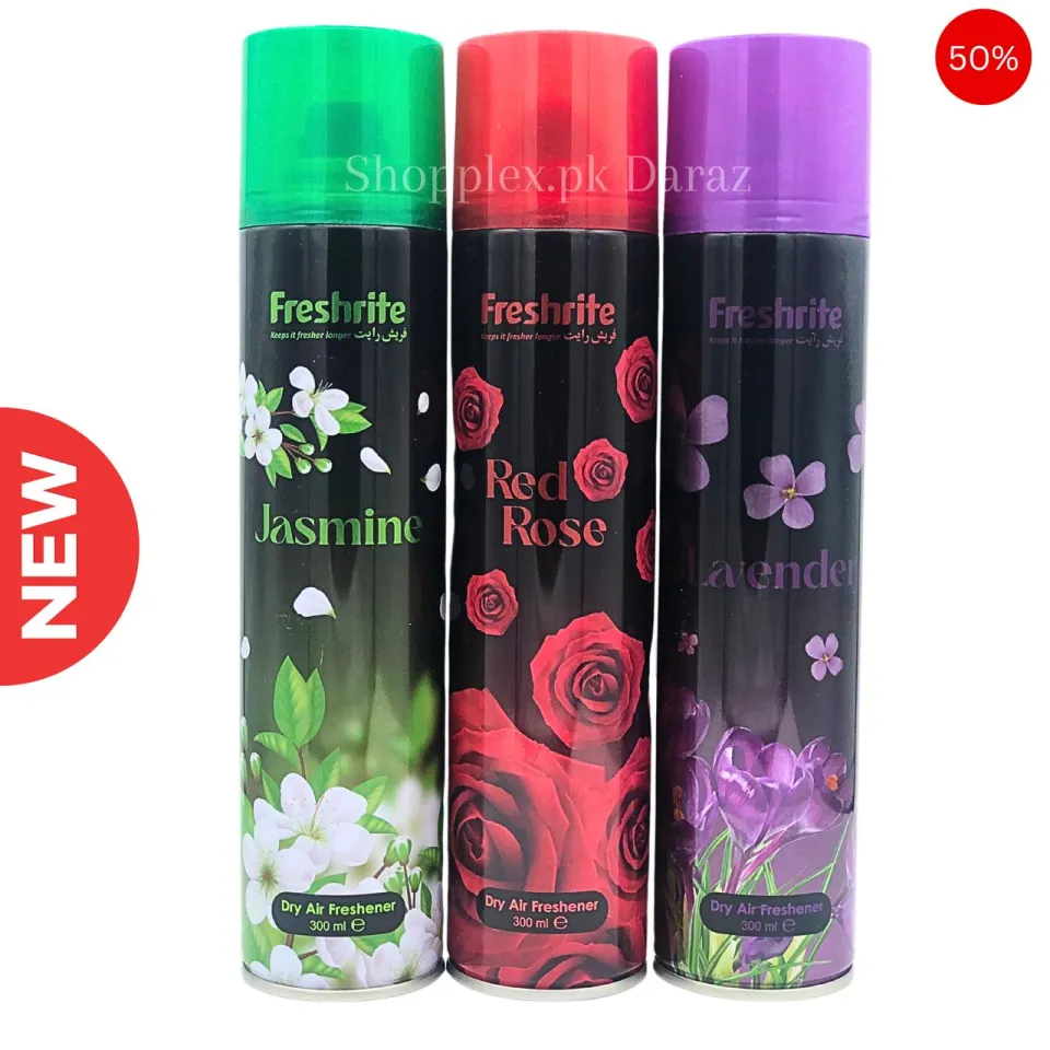 Air Freshener JASMINE REDROSE |LAVENDER Pack of 300ml Big