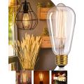 4W Filament Vintage Bulb | E27 Holder For Home Decor | Ceiling Hanging Lights | Chandelier | Pandent Light | Wall Lights | Edison Bulb ST64. 