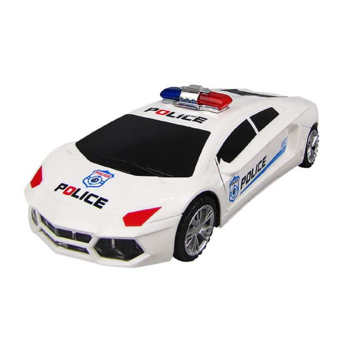 Battery Operated Super Police Car Toy for Kids