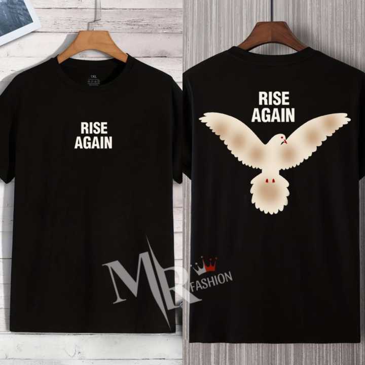 New Trendy Rise Again pigeon t shirts for Boys & Men Soft jerssy Fabric t shirts