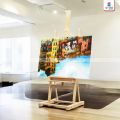 Impressive Building Reflection Canvas Artwork | Wall Decor for Your Home | Gift Mall. 