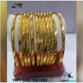 Golden Alloy 12 Piece Bangles For Women /GIRLS/JEWELLERY. 