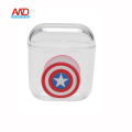 Fashion Transparent Airpod Bluetooth Earphone Case Protective Cover for AirPod Earphone Protective Case Cover, Glossy Anti-dust Hard Case Cover Protector for AirPods Charging Case Transparent/ AirPods Case Cover Clear Protective Cover Random Designs. 