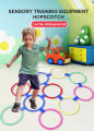 Kids Outdoor Toys Hopscotch Ring Jumping For Kids Sports Outdoor Play Outside Toys Children Garden Backyard Indoor Carnival Game. 