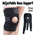 Knee Adjustable Sports Training Elastic Patella Sports Leg Support Brace Knee-Pad Hole Breathable Safety Guard Strap. 