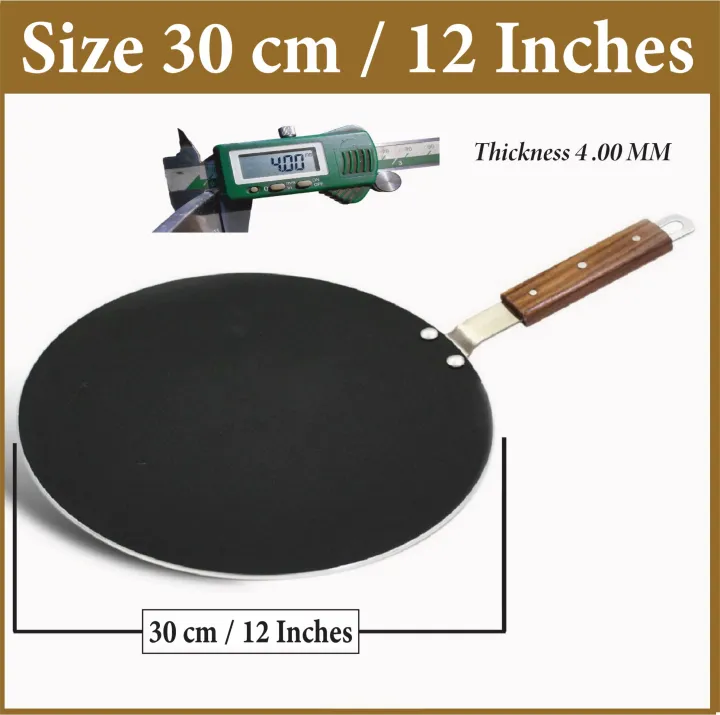 Tawa%20Non%20stick%2030cm%2032cm%2034cm%20Durable%20Quality%20Tawa%20for%20Roti%20Nonstick%20fry%20Pan%20Roti%20Tava%20Non-Stick%20Cookware%20set%20Paratha%20Pan%20Baking%20Disk%20Wooden%20Handle%20Long%20Usage%20Non%20Stick%20Tawa%20Wood%20Handle%20for%20Chapatti%20&%20Dossa%20Naan%20Bread%2012%20inches%2013%20inches%2014%20inches%20-%20Image%207