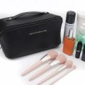 Makeup Storage Bag | Makeup Brushes Bag & Toiletries Organizers with Full of Storage | Cosmetic Brush Kit | Make Up Bags Pouch with Zipper for Travelling | Multipurpose Traveling Cosmetic Bags for Women. 