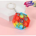 Anti Stress Push Pop Bubble Pop it Keychain. 