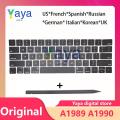 NEW A1989 A1990 Key Keycaps Keys Cap Butterfly Keyboards Repair For Apple Laptop Macbook Pro Retina 13Inch 15Inch 2018 Year. 