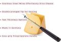 Triangle Cheese Cutter/Slicer, Stainless Steel/Plastic, Easily Carves Cheese into Uniform Slices, Choose from two thicknesses, easy serving with double-pronged tip, comfortable grip. 