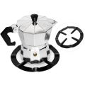 Stove Ring Moka Pot Gas Black Pans Rack Iron Support Trivet Reducer Camping Heat Diffuser 13.3cm Cooker Simmer. 