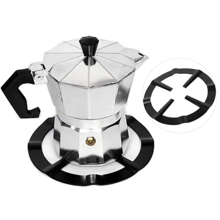 Stove%20Ring%20Moka%20Pot%20Gas%20Black%20Pans%20Rack%20Iron%20Support%20Trivet%20Reducer%20Camping%20Heat%20Diffuser%2013.3cm%20Cooker%20Simmer%20-%20Image%205