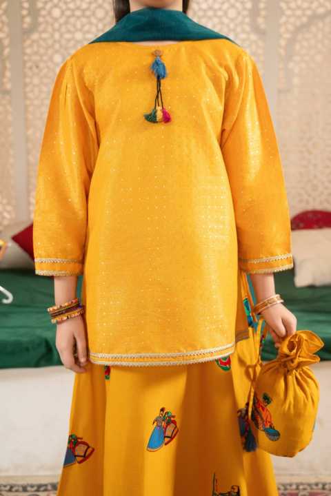 Eid%20Dress%20for%20Girls%20Ivory%20Elegance:%203-Piece%20Girls'%20100%25%20Cotton%20Jacquard%20Lehnga%20Choli%20Set%20by%20Zartab%20Clothing%20-%20Image%204