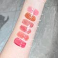 CAPPUVINI 6 Colors Jelly Lipstick Pen Love Mirror Watergloss Lip Gloss Moisturizing Lip Plumper Long-lasting Waterproof Cosmetics. 