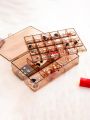 24 Grid Transparent Acrylic Jewelry Box organizer.. 