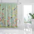 Shower Curtain Set with 12 Hooks Ring Included Bathroom Curtain Bath Shower Curtain Waterproof & Washable. 