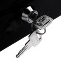 Removable Tray+Stainless Steel Mini Portable  Money Cash Box. 