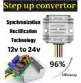 Dc to dc step up convertor 12v to 24v Dc 10A. 