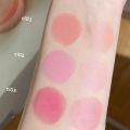 Peach Pink Nude Blush Cream Matte Natural Beauty Monochrome Cream Blusher Kawaii Korean Makeup Easy To Wear Cheek Cosmetics Tool. 