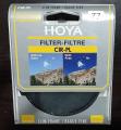 Hoya 77mm Circular Polarizer Filter. 