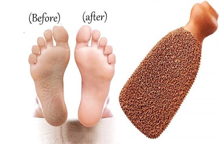 Pumice%20Stone,%20Clay%20stone,%20Jhanwa,%20Jhanwan2-Sided%20Premium%20Pumice%20Stone,%20Hand%20Made%20Foot%20Scrubber,%20Callus%20Remover%20for%20Feet,%20Foot%20File%20to%20Exfoliate%20Hard,%20Dry,%20Dead%20Skin%20on%20Heels%20&%20Feet,%20Clay%20Stone%20Foot%20Scrubber%20-%20Image%202