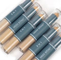 Miss Rose New 2 PCS Set 6 Color Blush Glow Palette & 2 IN 1 Concealer (Liquid & Stick). 