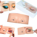 EYE DUMMY MAKEUP PRACTICE BOARD WITH CLEANER. 