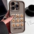 Cute Cartoon Capybara Phone Casing for Infinix Note 40 12 G96 30VIP Zero 30 Hot 40i 30i 20 11 Play Smart 8 7 6 5 Tecno Spark Go 2024 10C 20C Camon 30 20 GT 10 Pro Shell Soft Case. 