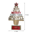 Xmas Tree Ornament Festival English Letter Merry Christmas Tree Home Decoration. 