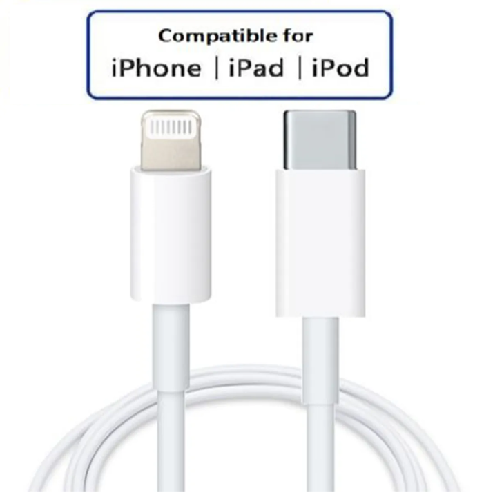 Impedance USB-C to 8-Pin Connector Cable | USB-C PD Charging Cable | Fast Charging Cable for iPhone | C type to 8-Pin Connector Cable for iPhone | Type C to Lightning Cable Compatible for iPhone 8/ X/ 11/ 12/ 13/ 14/ Pro/ Max/ Type C Cable for iPhone 15