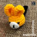 Hair clips / pins - handmade / handwoven / amigurumi crochet girls hair pins / clips - girls hair accessories. 