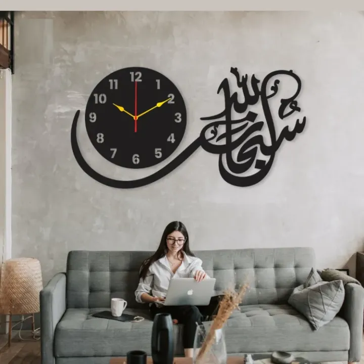 HOME%20COMFORT%20Wooden%20Wall%20Clock-3D%20Watch%20DIY%20Design%20Decoration%20Birds%20Numeral%20Quartz%20For%20Home%20D%C3%A9cor%20Living%20Room%20And%20Offices%20And%20For%20Gifts%20Wooden%20Wall%20Decoration%20and%20Clock%20-%20Image%202
