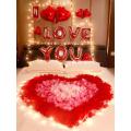 Love Romantic Theme For Anniversary / Proposal/ Wedding Room - with amazing Combination to Decor your Room. 