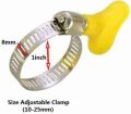 Adjustable  Hose Clamp 1 inch water pipe Clamp ( 5 pcs set). 