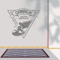 Garage Auto Service Grinder Vector Wall Art Sticker Decal For Auto Garage Shop Decoration Removable. 