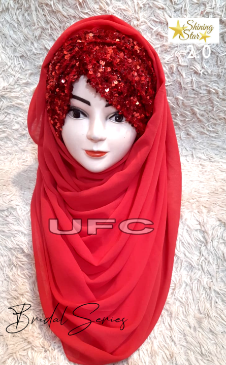 BRIDAL TURKISH HIJAB