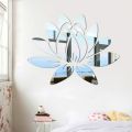 3D Lotus Wall Sticker Delicate GW005. 