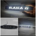 RANA G  front led monogram light with nut bolts fitting..front number plate light for all bikes , motorcycle acessories. 