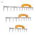Tiling Masonry Tool Notch Trowel Lightweight Easy to Push and Pull Professional Paving Tiles Device Tiles Flooring Hand Trowel for Craftsmen. 